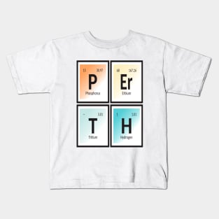 Perth Table of Elements Kids T-Shirt